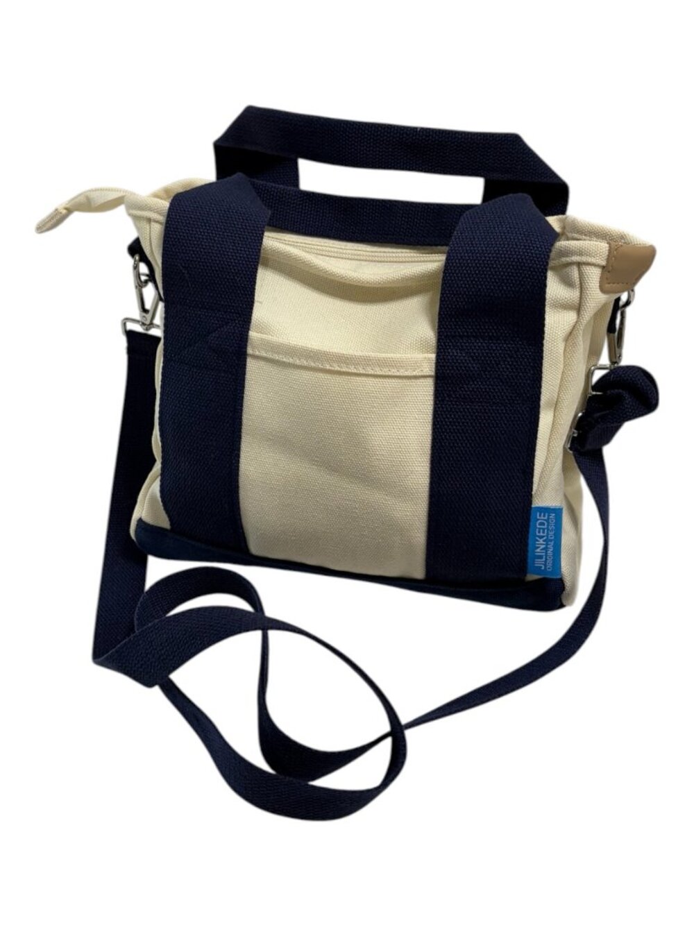 JILINKEDE Canvas Crossbody Bag with Detachable Strap